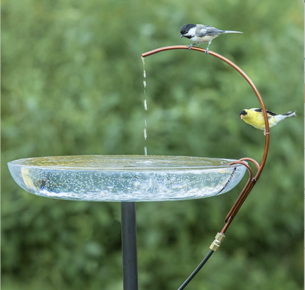 Image of Universal Dripper, used in birdbaths.